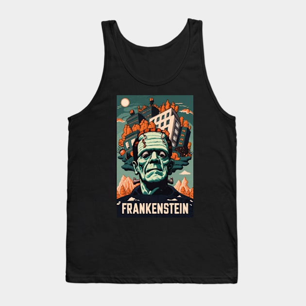 Frankenstein dream Tank Top by aknuckle